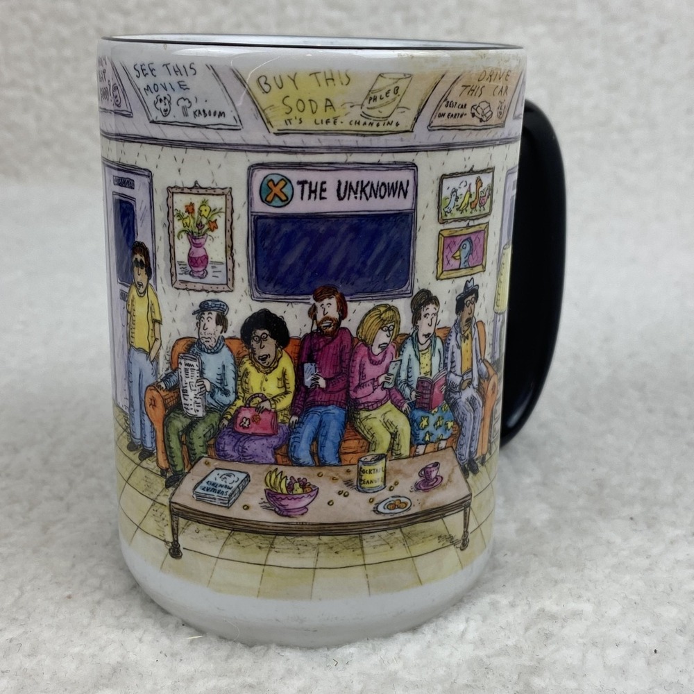 Museum Of The City Of New York Roz Chast Coffee Mug White Ceramic Thailand Gift
